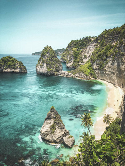 Nusa Penida Cliffs, Bali, Indonesia