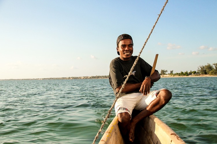 Madagascan fisherman